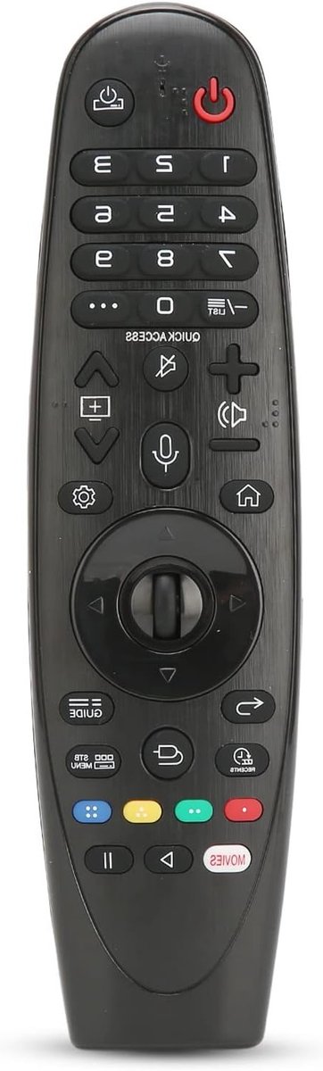 TV afstandsbediening - vervangend - voor W9 E9 C9 B9 SM99 SM95 SM90 SM86 SM81 UM80 UM75 UM73 UM71 UM6970 - ShopVlot