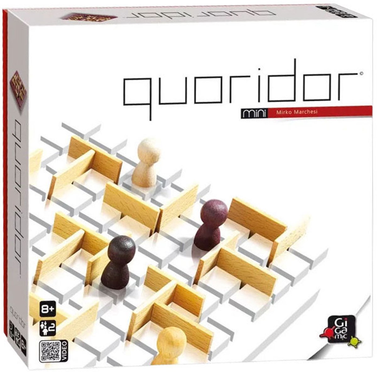 Gigamic - Quoridor Mini - Abstract Strategisch spel - NL GB FR DE ES IT — cadeau in Spellen & Speelgoed - foto 5