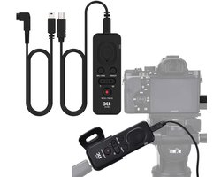 Multi-terminal afstandsbediening voor Sony camera's - Geschikt voor a7R V, a7 IV, A6600, a6400, a7S III, ZV-1, A9, A99, A7, A7R, A7S, RX100 VII, FDR-AX53, CX405, CX900 - Ideaal voor fotografie en videoproductie