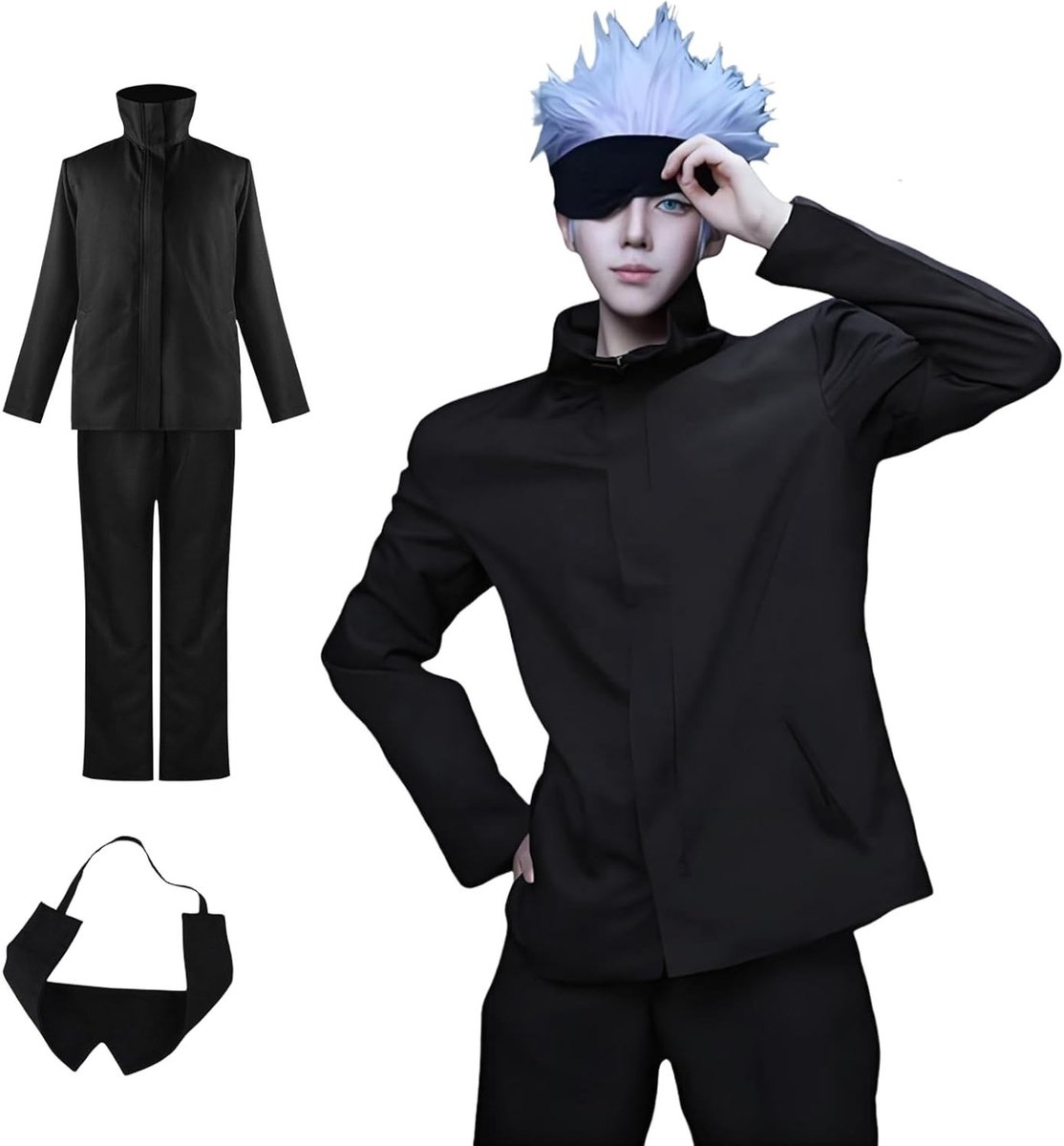 Anime Cosplay Kostuum voor Satoru Gojo, Toji Fushiguro, Geto Suguru en meer - Perfect voor Conventies en Feestjes