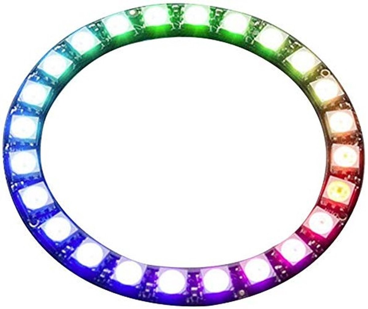 Dailygoods - Set van 2 RGB LED Ringlampen met Geïntegreerde Drivers