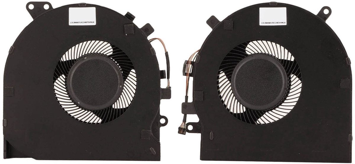 Dailygoods - Dailygoody - CPU GPU Koelventilator - Vervanging - Premium duurzaamheid - 12 x 10 x 3 cm - Eenvoudige installatie - Geschikt voor Blade 15 Geavanceerde