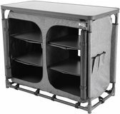 Happy Rhino - Opbergkast Stelvio - Polyester - Campingkast - Voorraadkast - Kampeerkast - 49 x 10.8 cm