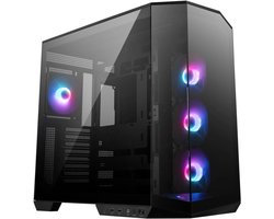 Msi Atx Midi Pc-Behuizing Voor Computermoederbord, Snelle Montage Met Venster.
