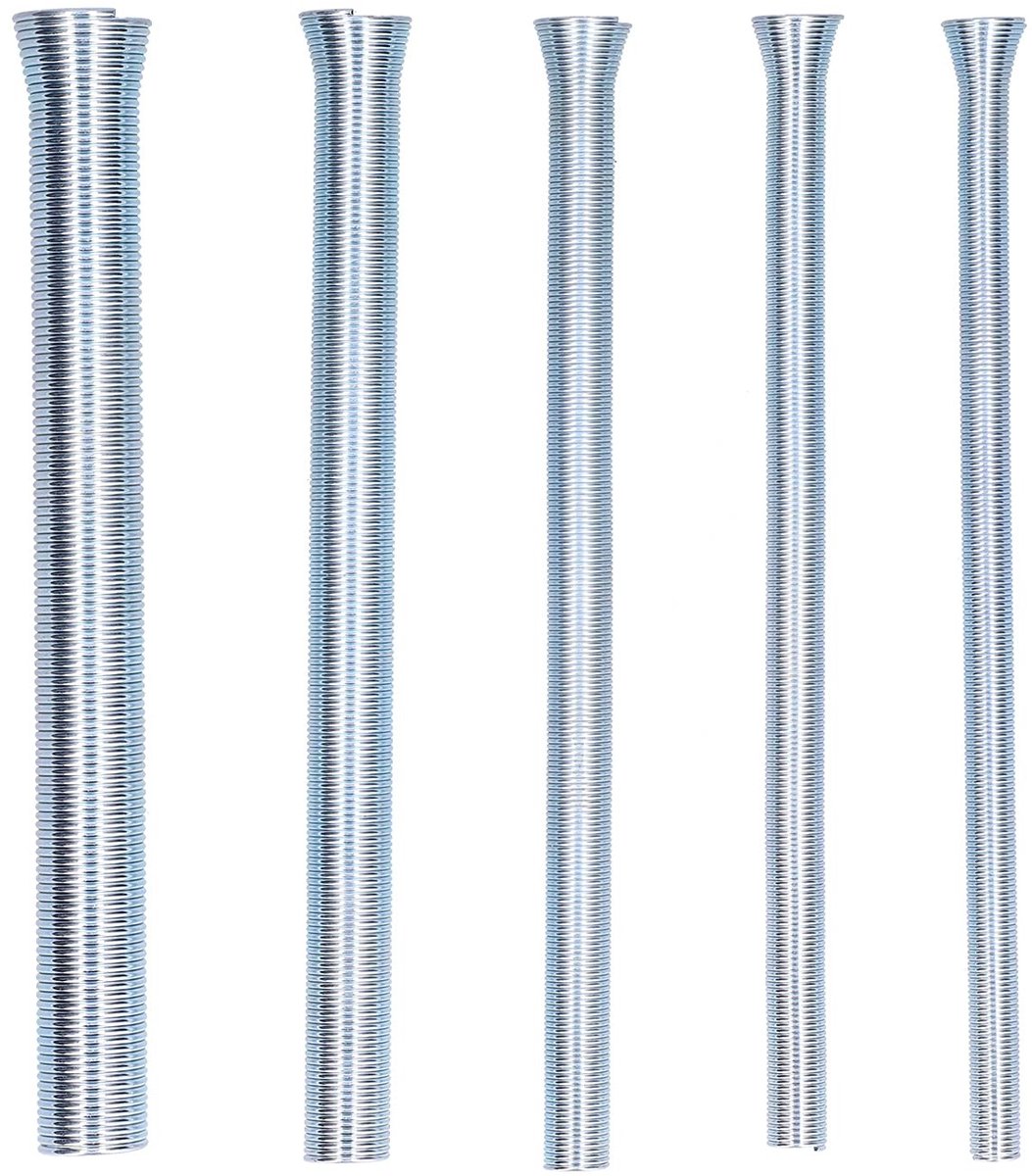 Dailygoods - Dailygoody - 5 Stks Spring Tubing Benders Set - Buigen Accessoires voor Koperen en Aluminium Pijp - Flexibel en Gebruiksvriendelijk - Professioneel en