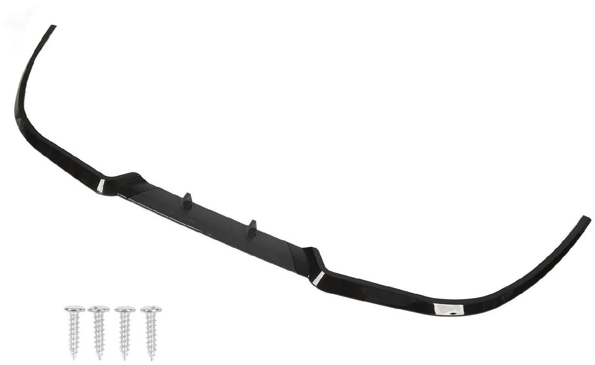 Dailygoods - Cosensi - Dailygoods - Dailygoody - Voorbumper Lip Separator - Auto Exterieur Accessoire - Slagvast - Zwart - Lip Spoiler - Geschikt voor Seat Leon - 114 cm