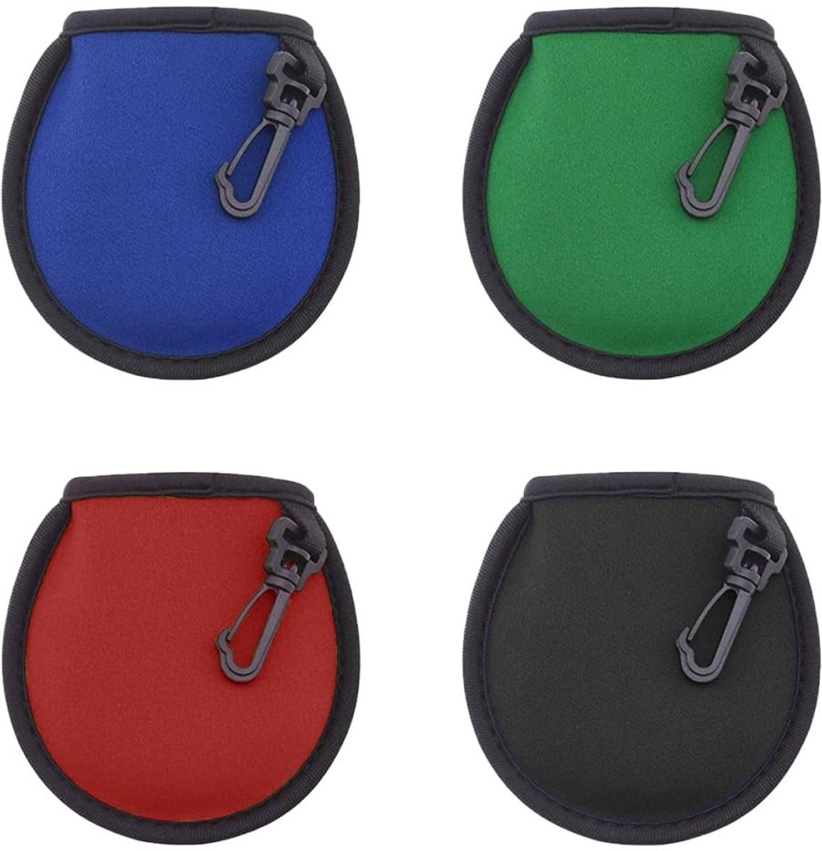 Dailygoods - Set van 4 Golfbal Reinigers in Verschillende Kleuren