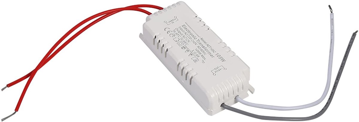 Dailygoods - 12V Halogeen Lamp Driver Voeding met 105W Max Vermogen
