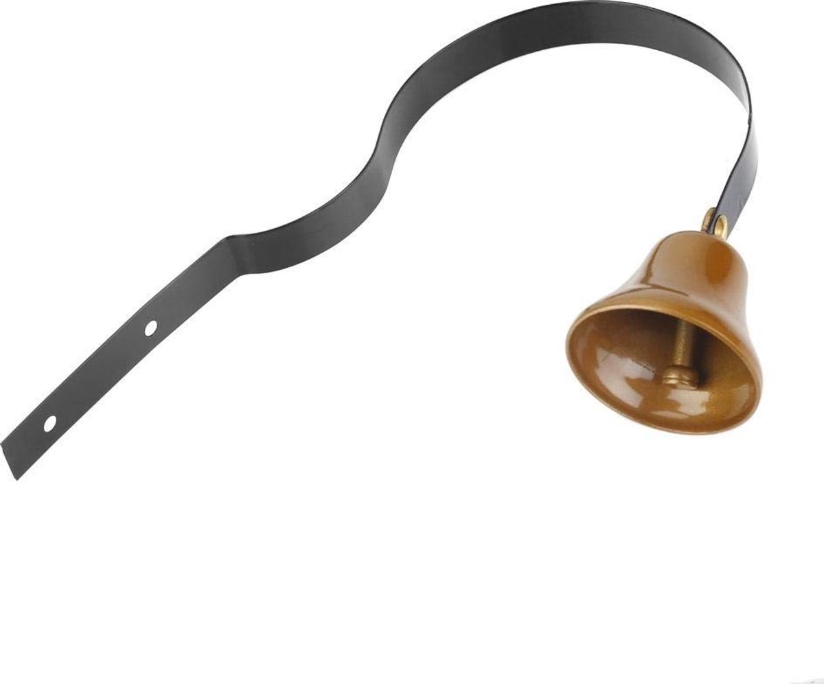 Dailygoods - Dailygoody - Antieke Wandgemonteerde Deurbel - Metalen Deurbel voor Woondecoratie - Hondentraining Bel - Vintage Stijl - Decoratieve Deurbel - Geschik