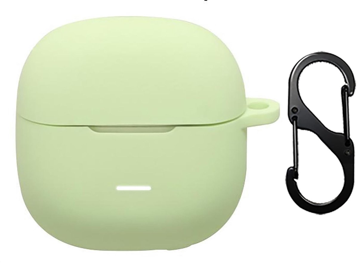 Dailygoods - Hoesje voor Xiaomi Redmi Buds 8 Active Ultradun en Valbestendig - Groen