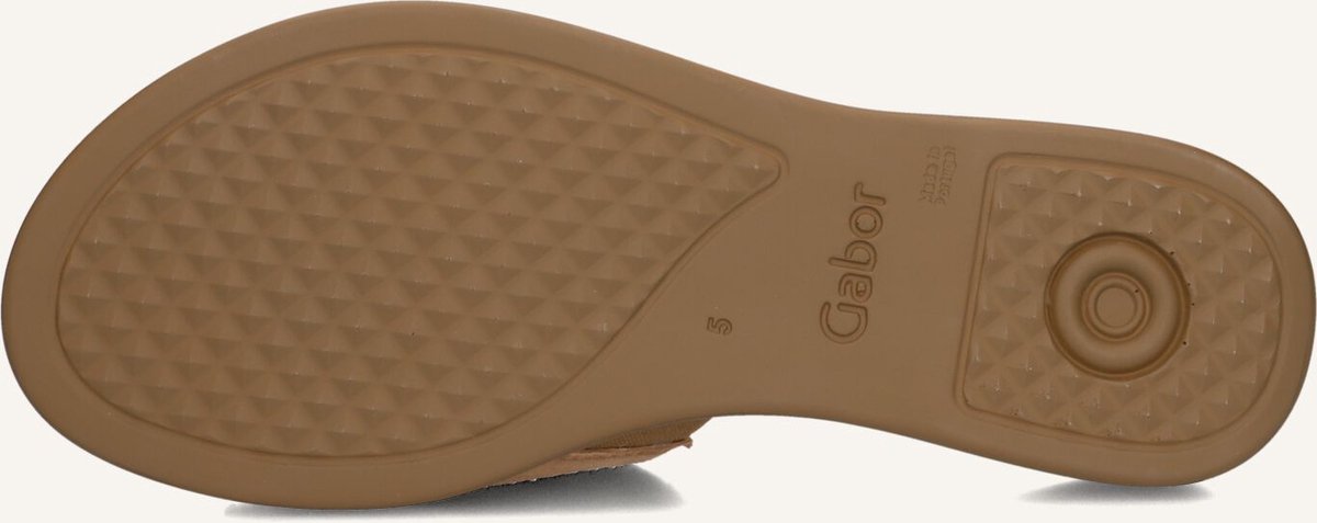 Gabor 730 Slippers - Dames - Camel - Maat 42