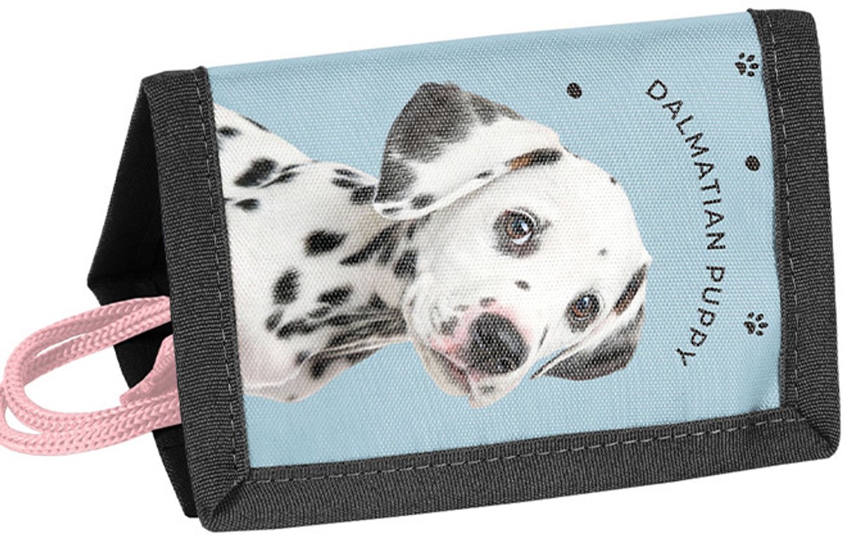 PASO Portemonnee - Dalmatiër Pup - 12 x 8.5 cm - Polyester