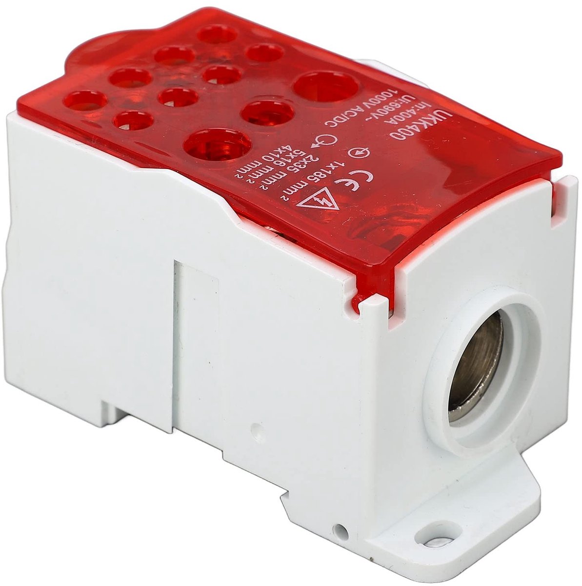 Dailygoods - Dailygoody - Aansluitdoos - Klemmenblok - Corrosiebestendig - Hoge Geleidbaarheid - Voor Elektrische Verbindingen - Duurzaam Materiaal