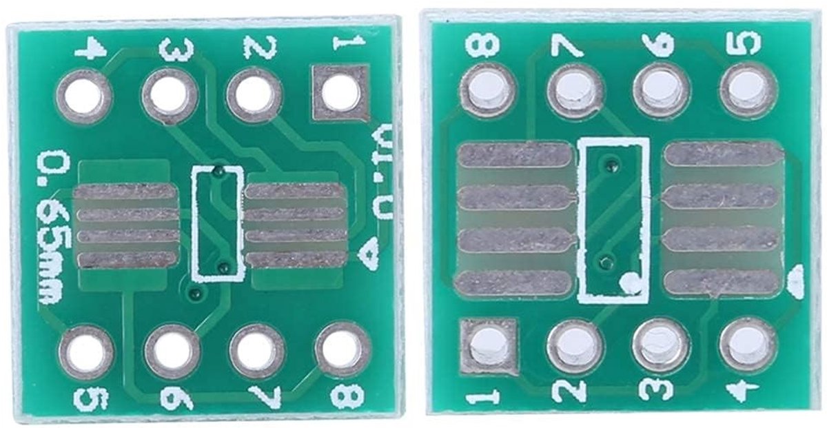 Dailygoody - Adapter Raad Converter Module - Lichtgewicht Inline-Adapter - Geschikt voor Printed Circuit Board - 100 Stuks - Aluminium en Kunststof
