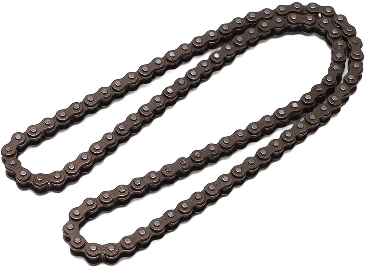 Dailygoody - 25H Ketting 100 Links voor 43cc 47cc 49cc Mini Pocket Bike en Pit Bike