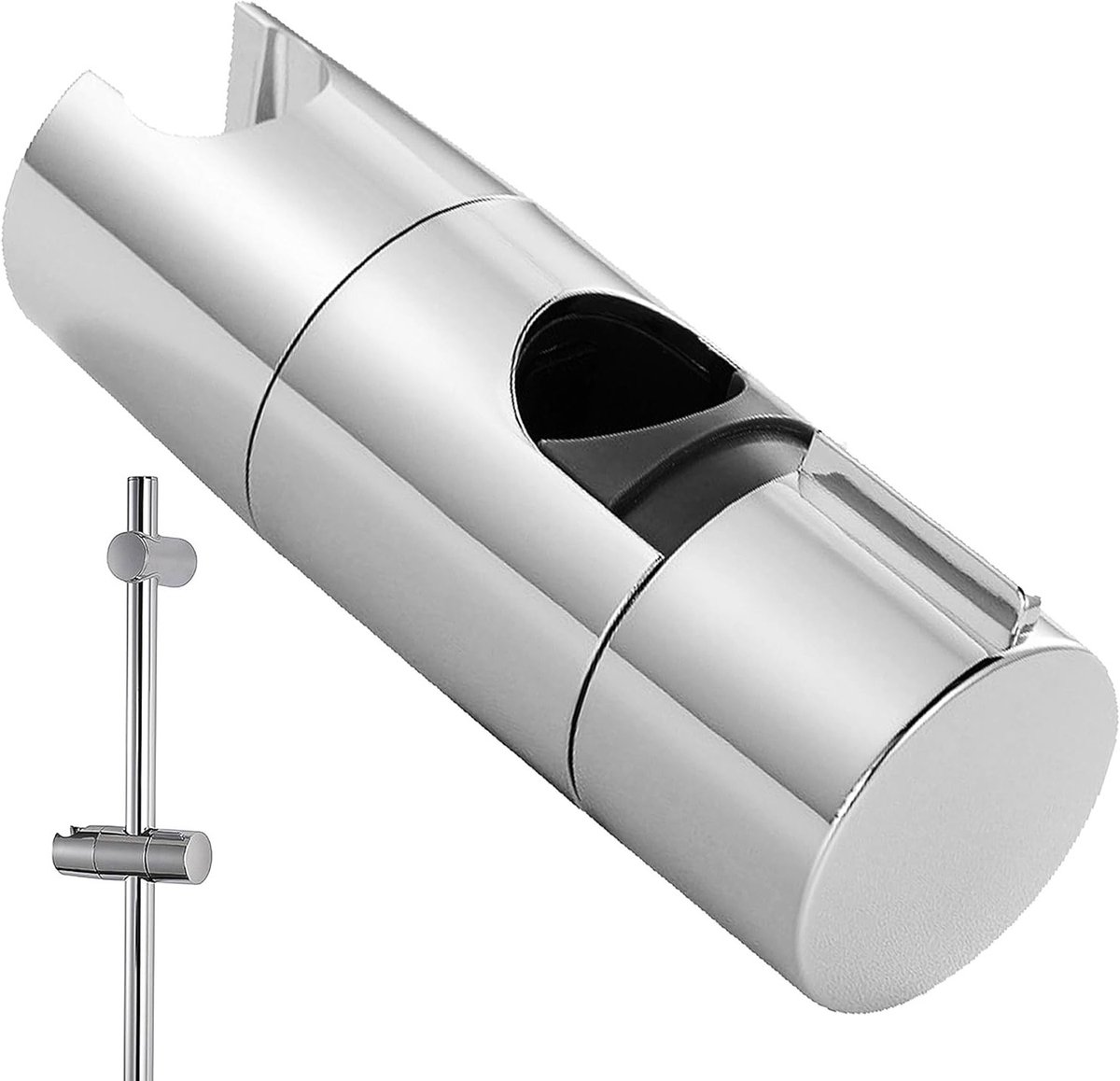Verstelbare Douchekop Houder voor 18-25mm Douchestang, Handdouche Beugel, Doucheaccessoires voor Thuisgebruik