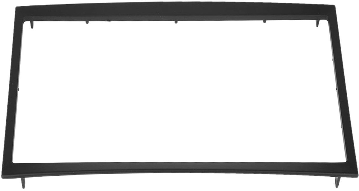 Dailygoods - Dailygoody - Dubbel Installatie Dash Kit - Autoradio Frame - Universele Modificatie - Zwart - Navigatie Mount - Geschikt voor 178x102 mm - Inclus