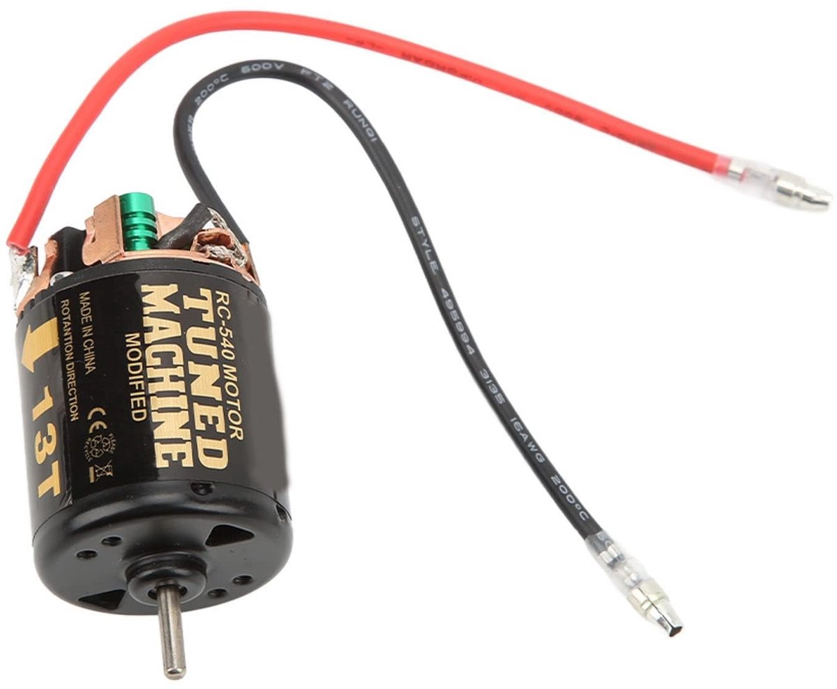 Dailygoods - Dailygoody - 540 Geborstelde Motor - Vervangende Motor voor RC Auto - Hoge prestaties - 13T Formaat - Duurzaam en Betrouwbaar - Geschikt voor Afstands...