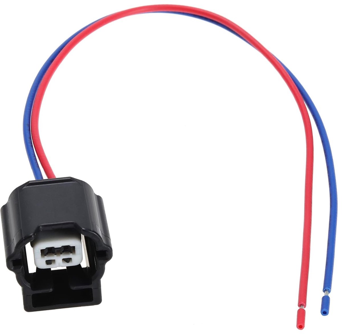 Dailygoods - Dailygoody - 2-Pin Dynamo Reparatieset - Aansluitkabel Connector - Eenvoudig te installeren - 15 cm Leiding - Compatibel met Bosch - Draad Reparatieset