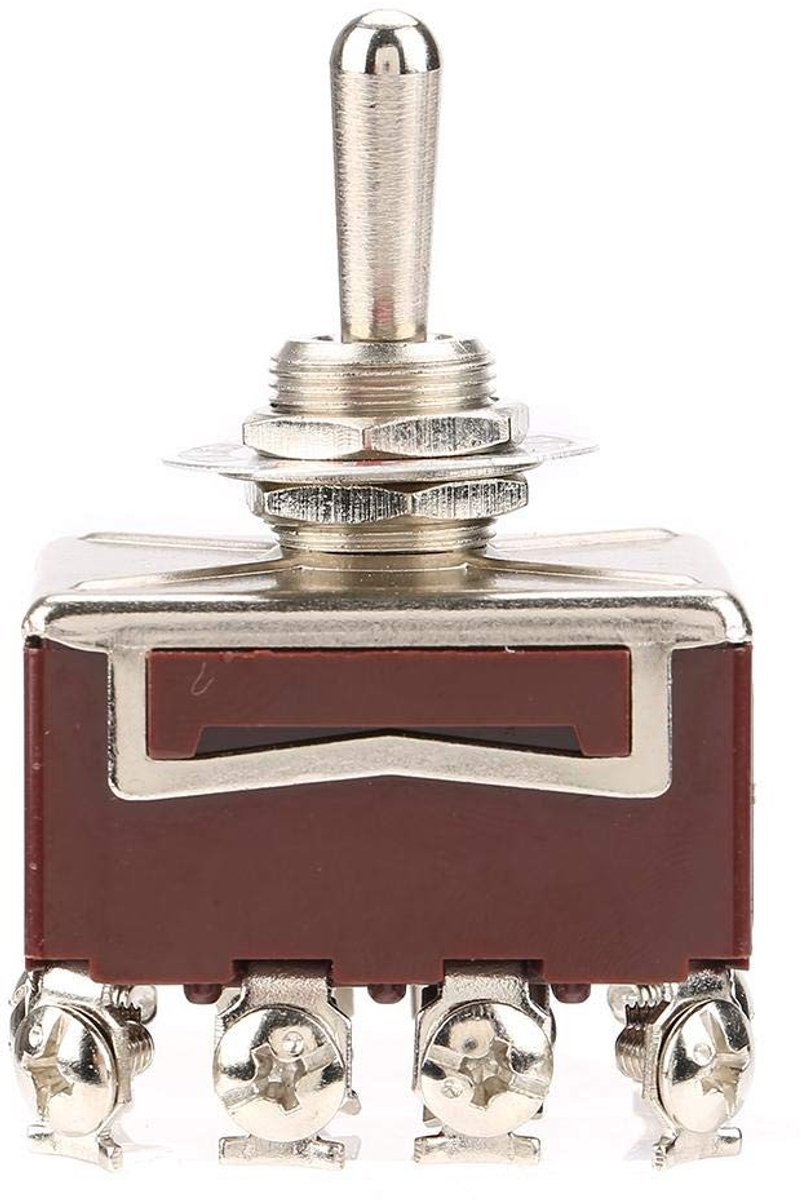 Dailygoody - Toggle Switch - Rocker Switch - Duurzaam en betrouwbaar - Compact formaat - 3-positie schakelaar - Geschikt voor automotive en industriël.