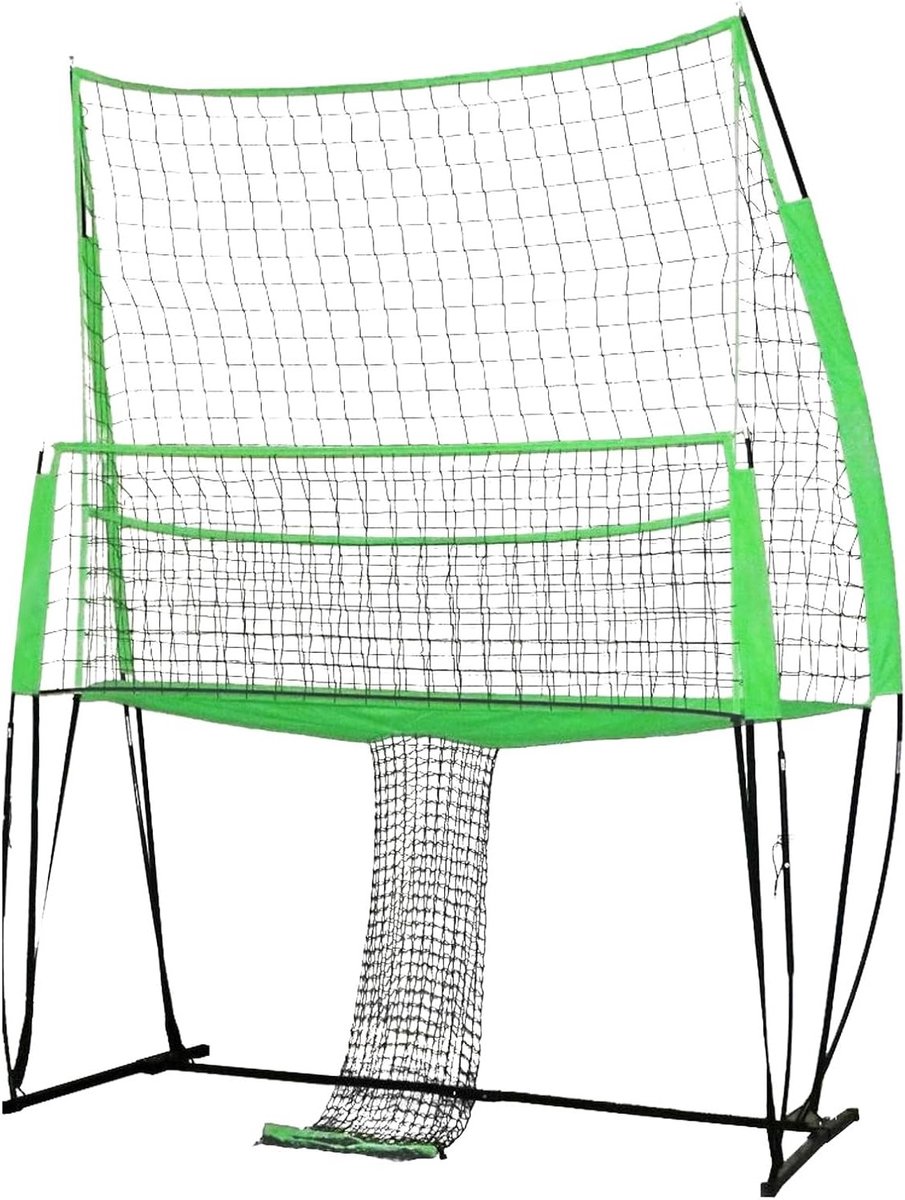 Verstelbaar Volleybalnet voor Training en Wedstrijden, Geschikt voor Thuis, Gym en School, Hoogte 2.4 m