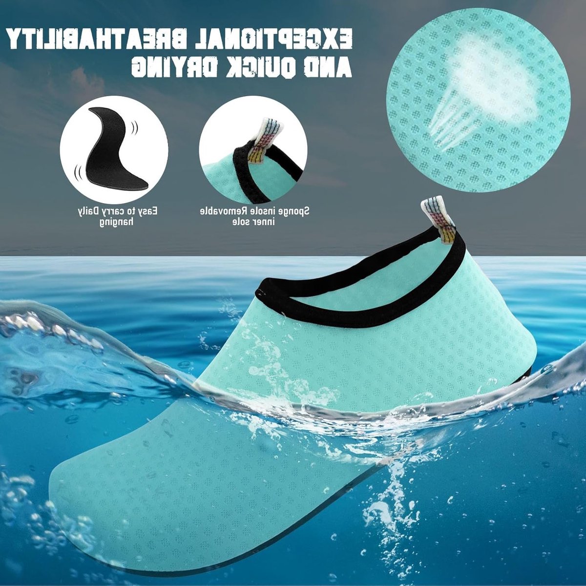 Ademende en Stijlvolle Waterschoenen voor Strand, Sport, Surfen en Zwemmen voor Mannen en Vrouwen