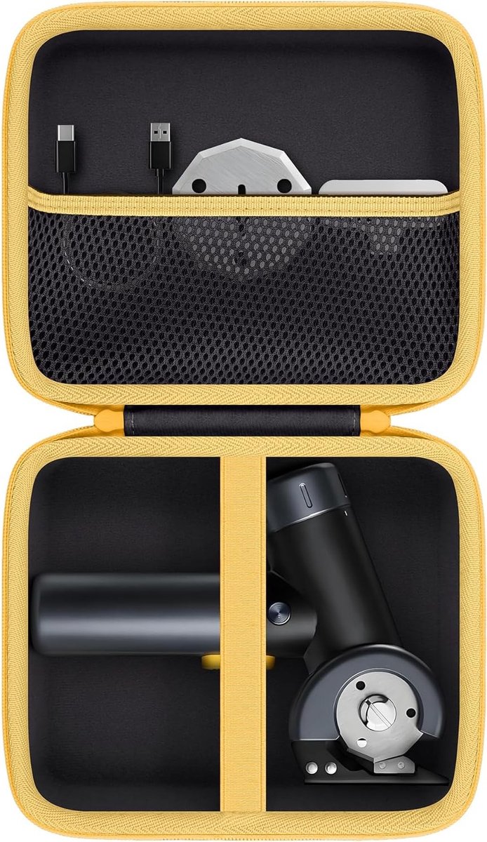 Hard Case voor Nano Easyswap Elektrische Scharen - Draagbare Organizer voor Draadloze Scharen, Zwart, Bescherming en Opbergruimte