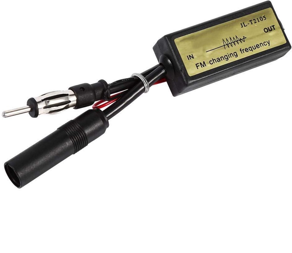 Dailygoody - Expander Converterantenne - Auto-FM-Audio - Verbeterde Frequentieontvangst - Geschikt voor Japanse Auto's - FM-band Antenne - Perfecte Ge...