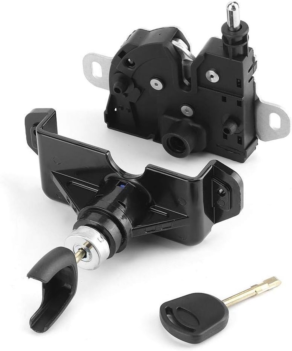 Complete Bonnet Lock Kit voor Ford Transit MK7 06-1 met 2-sleutels, vervangende cilinder en OEM-onderdelen
