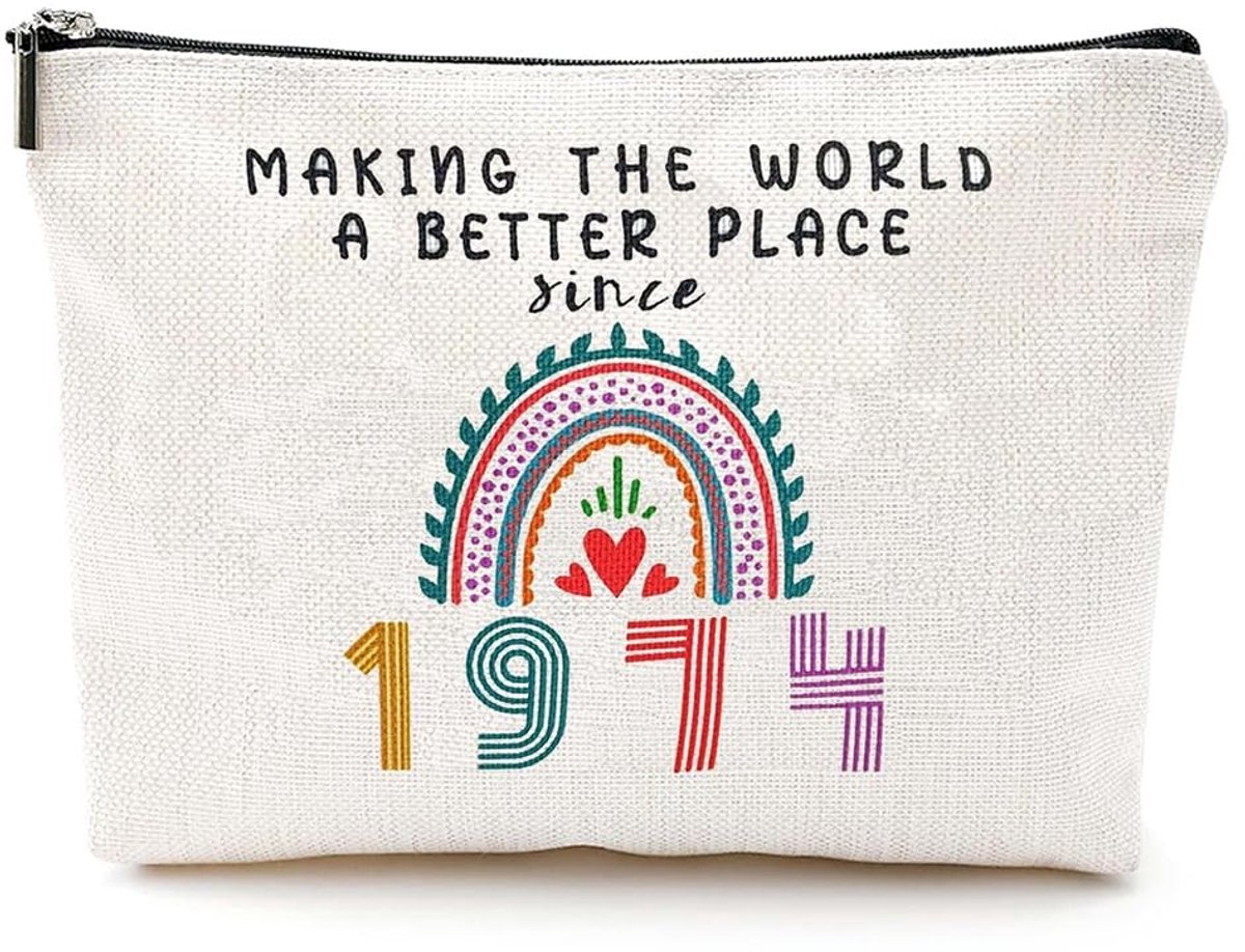 Dailygoods - Kleurrijke Make-uptas voor Vrouwen als Verjaardagscadeau