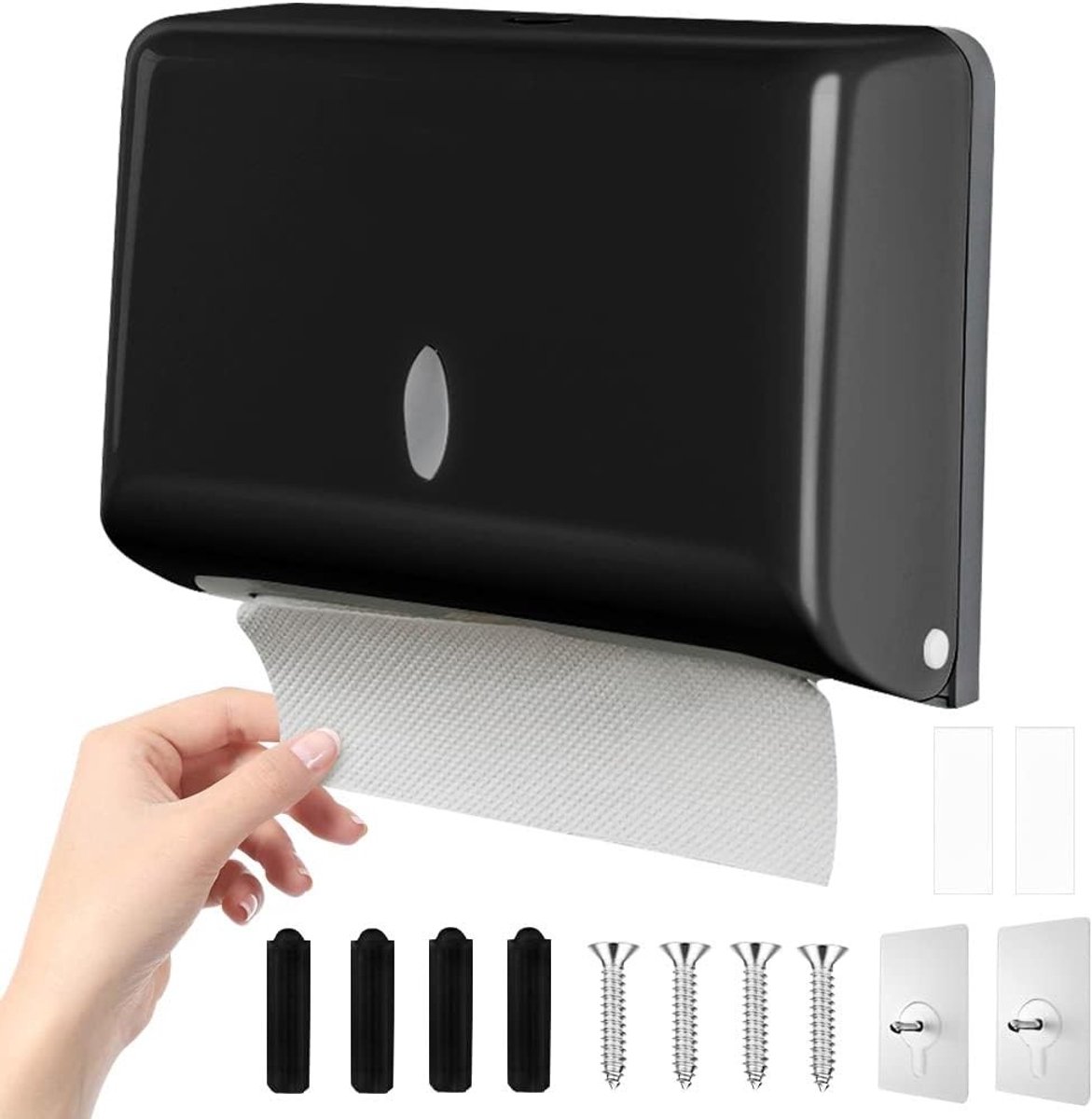 Papierhanddoek dispenser voor efficiënte en hygiënische handdroging in de keuken en badkamer