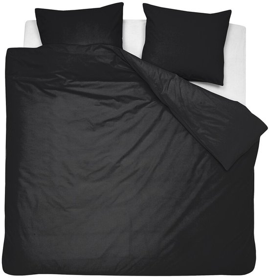 Cinderella Weekend Dekbedovertrek - Tweepersoons - Katoen - 200x200/220 cm - Zwart van Cinderella — afbeelding 4