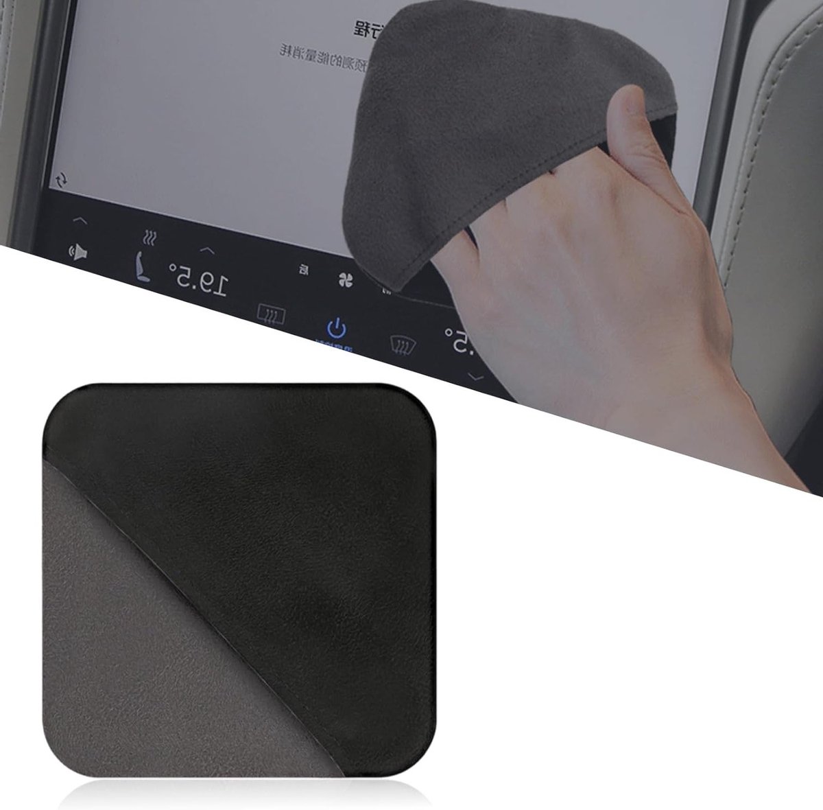 Microvezeldoek voor Schermen, Vouwbare Doek voor LCD, TV en Laptop, Ideaal voor Dashboards en Elektronica