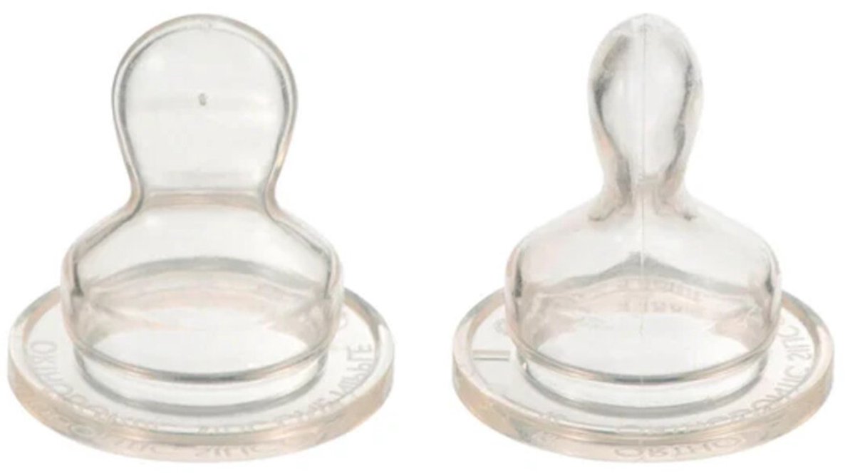 Difrax Flessenspeen Dental Pre Mature/Small - 2 x 2 stuks - Voordeelverpakking