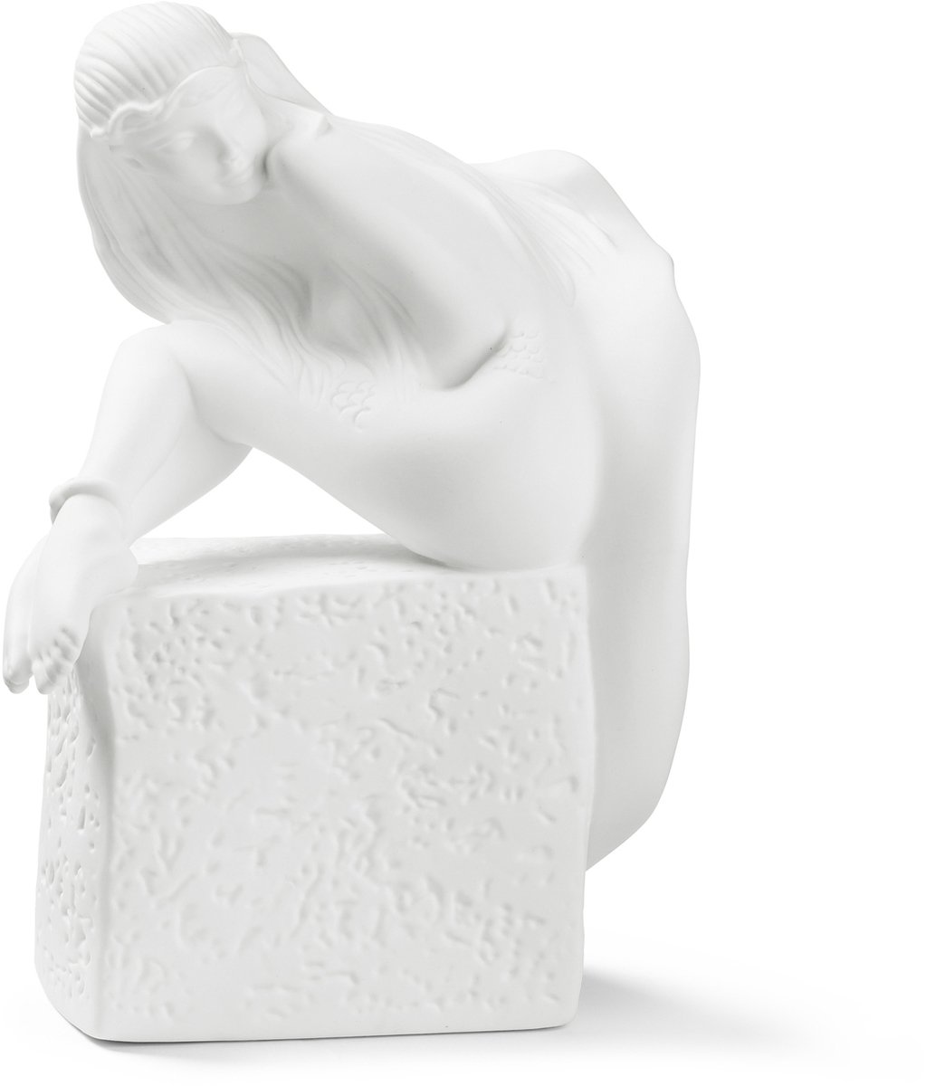 Goebel Christel Zodiacs | Decoratief beeld Sterrenbeeld Vissen vrouwelijk | Porselein - 17cm
