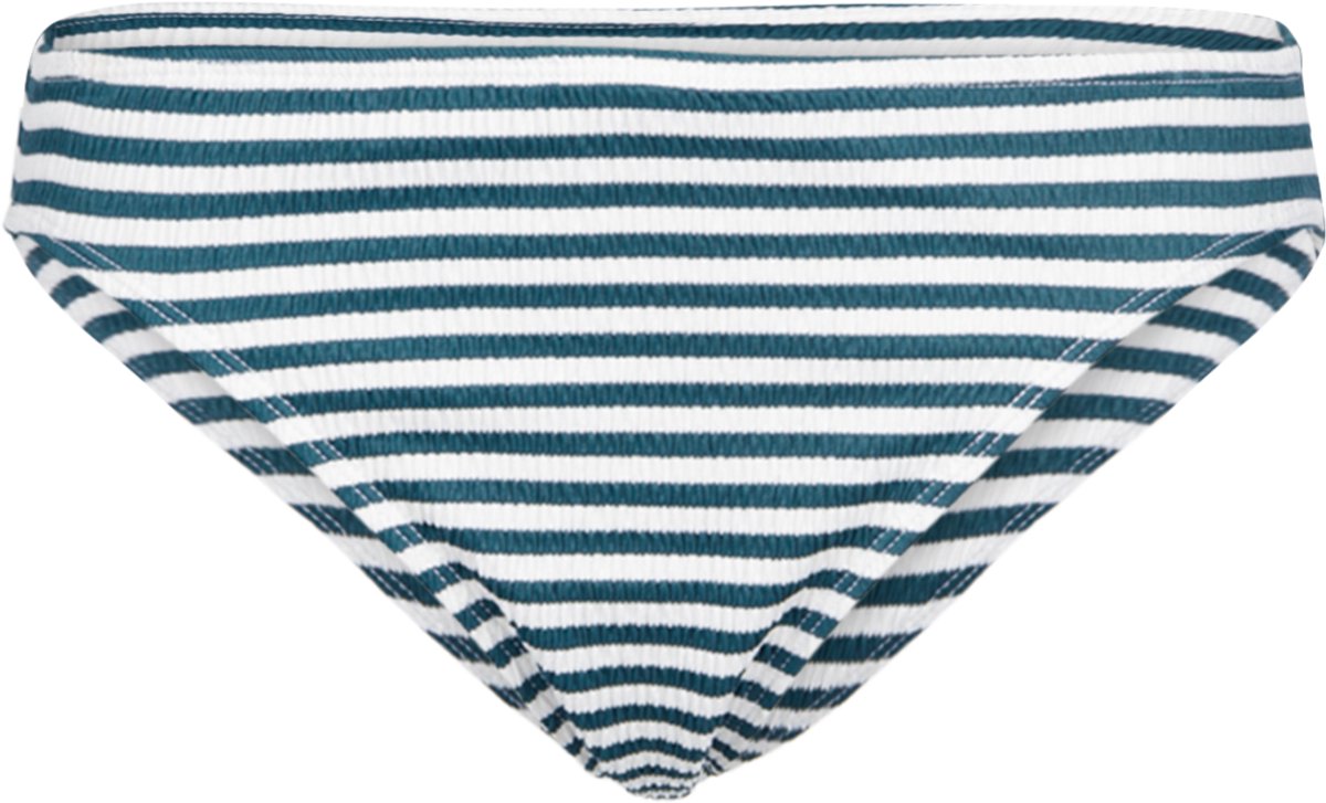 Brunotti Nolina-Stripe Bikini Broekje Snow Dames Mix & Match 40 Wit