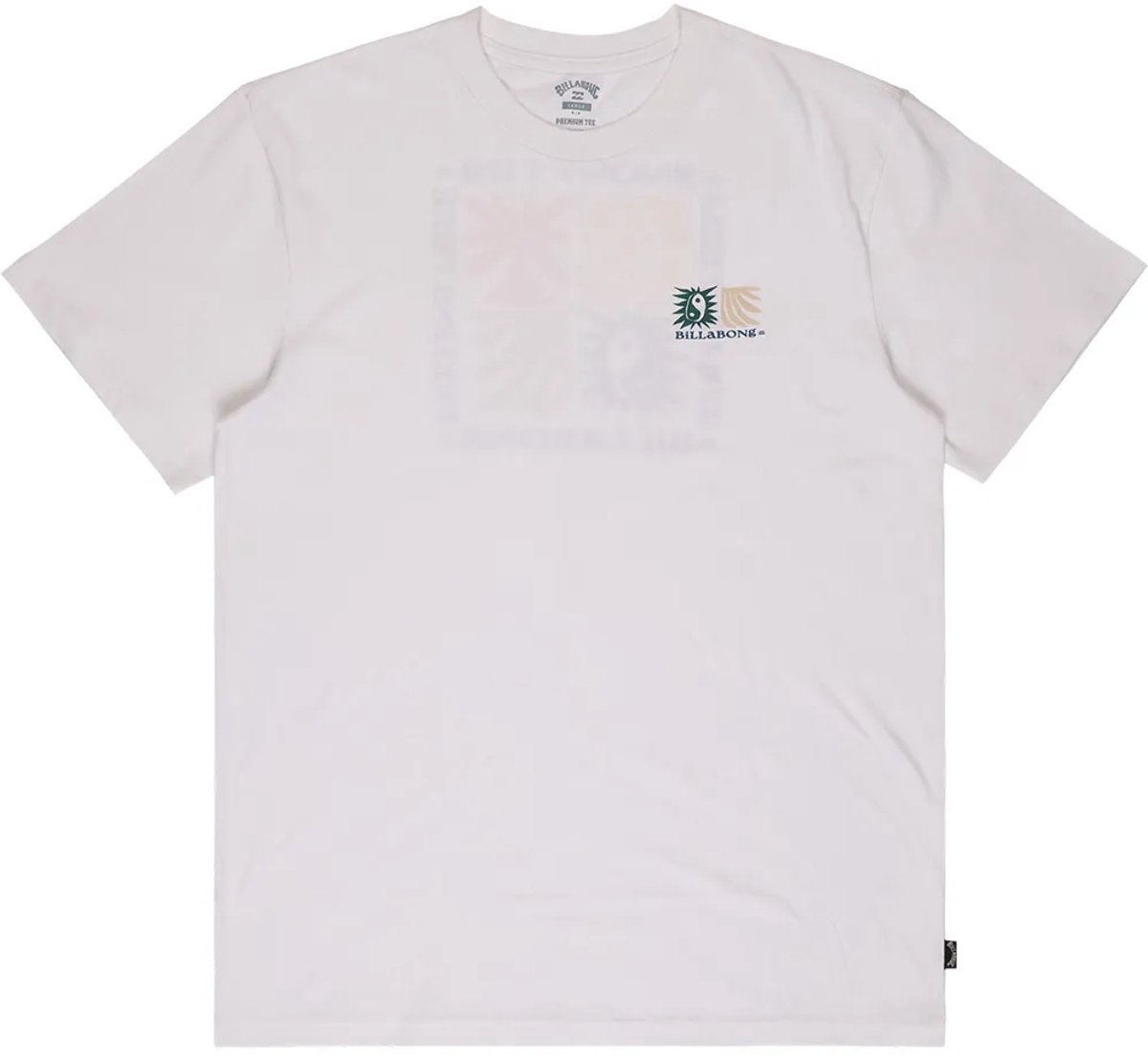 Billabong Surge T-shirt Met Korte Mouwen XL Man Wit
