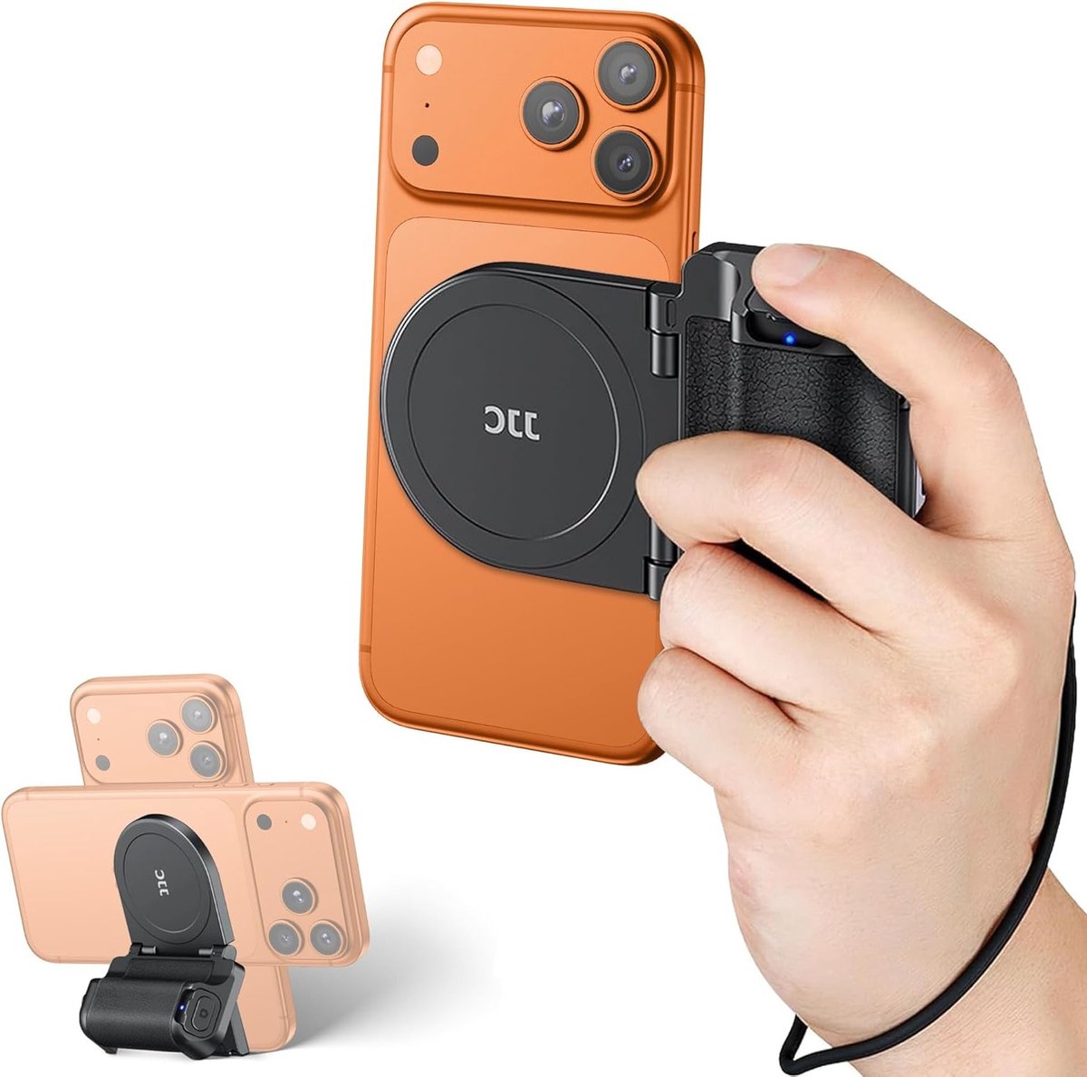 Magnetische Smartphone Grip met Bluetooth, Handgreep voor Camera en Mobiele Telefoon, Ideaal voor Video-opnames en Fotografie