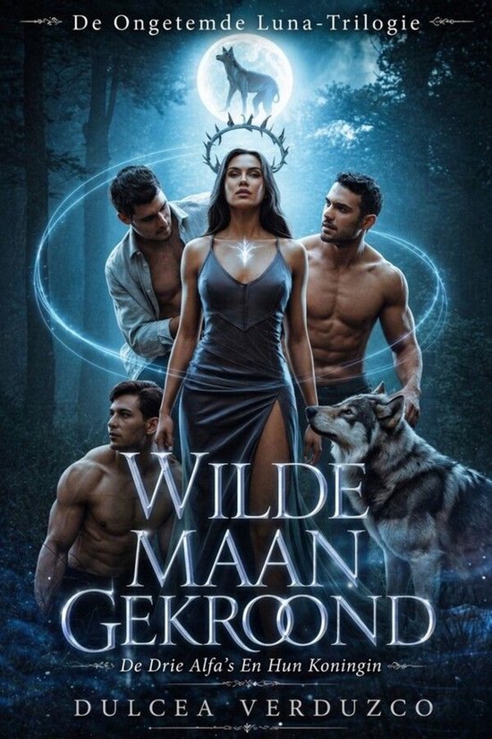 De Ongetemde Luna-Trilogie 3 - Wilde Maan Gekroond - cover
