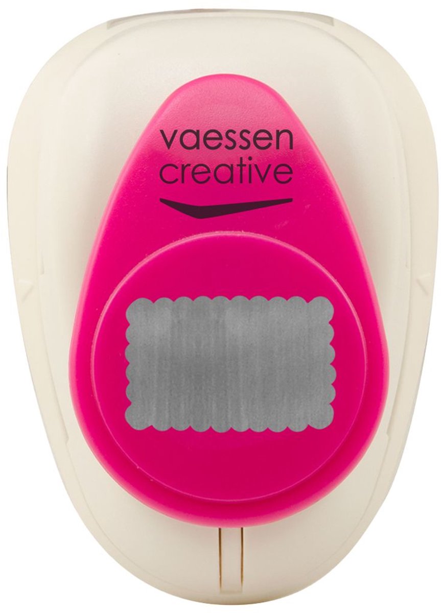 Vaessen Creative Pons - Figuurpons - Rechthoek - 1,4 x 2,2 cm