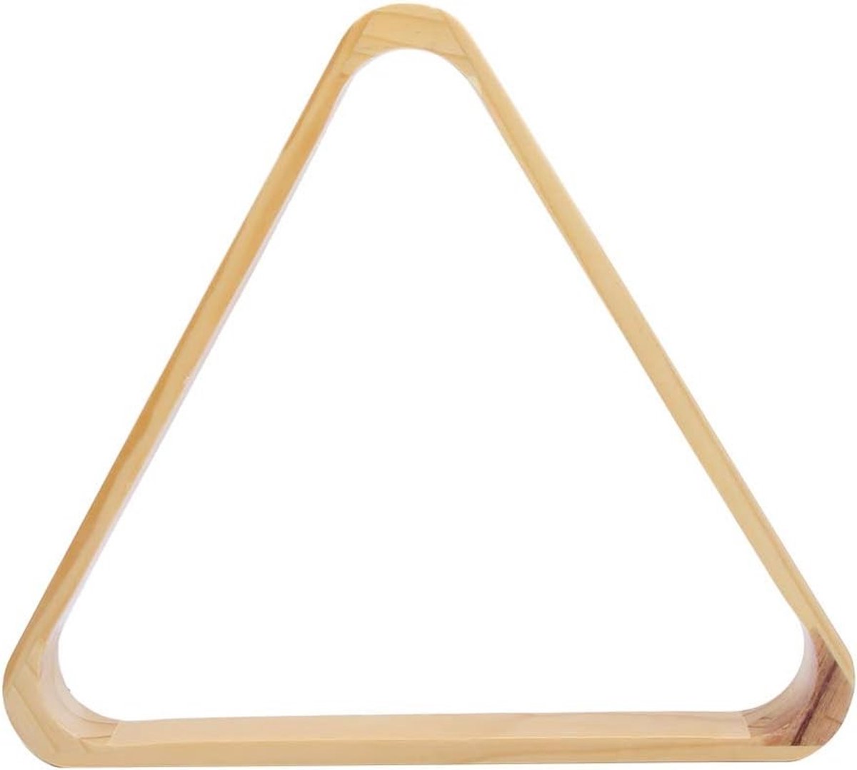 Billiard triangle van hout voor snooker en pool, geschikt voor biljartballen en biljarttafels