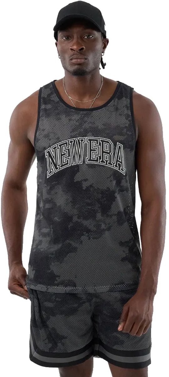 Tanktop New Era AOP Zwart