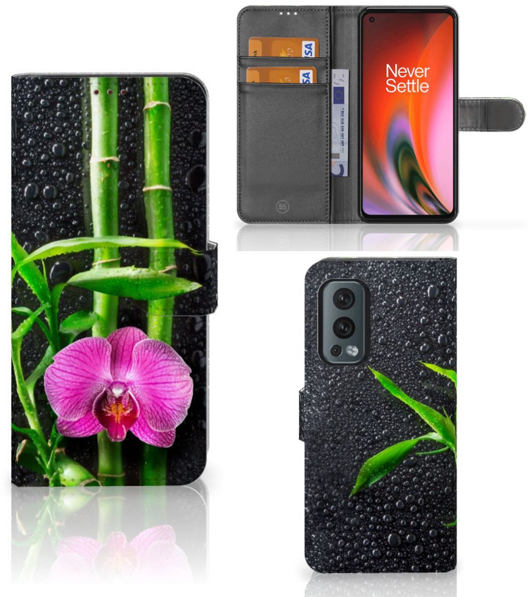 OnePlus Nord 2 5G Hoesje Orchidee