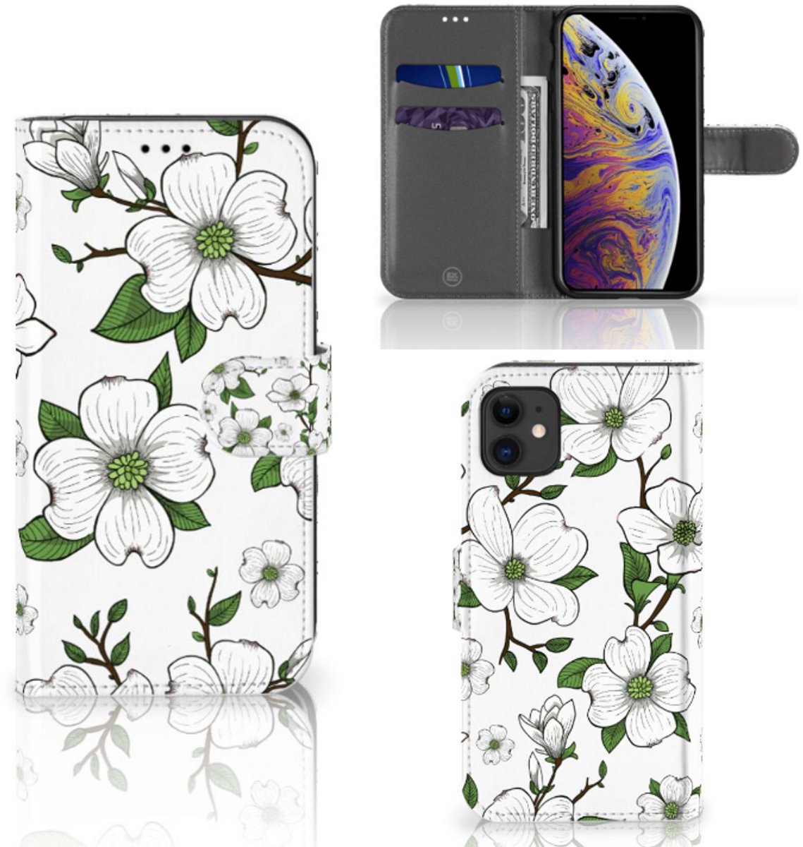 Apple iPhone 11 Hoesje Dogwood Flowers