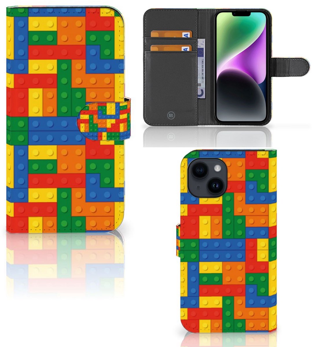 iPhone 15 Telefoon Hoesje Blokken