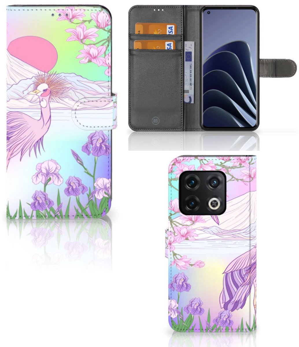 OnePlus 10 Pro Telefoonhoesje met Pasjes Bird