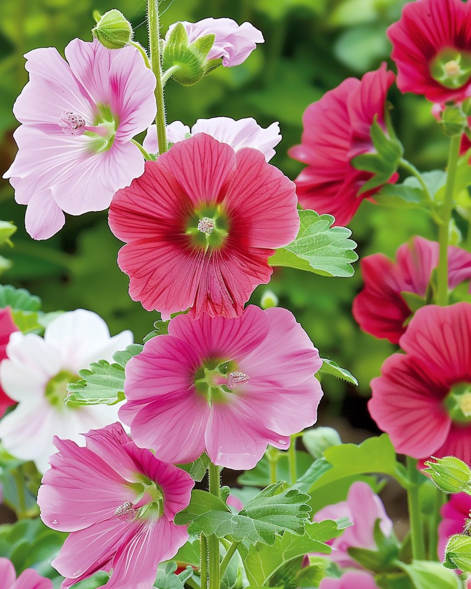 Trechtermalva Zaden Malope Trifida Eenjarig Gemengd Grandiflora