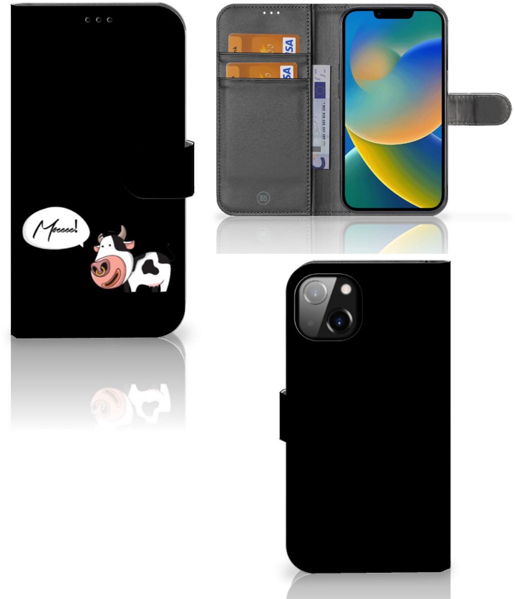 iPhone 14 Plus Leuk Hoesje Cow