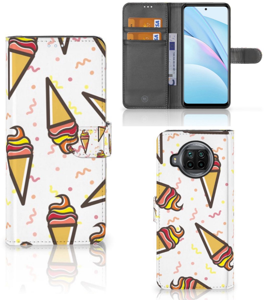 Xiaomi Mi 10T Lite Book Cover Icecream