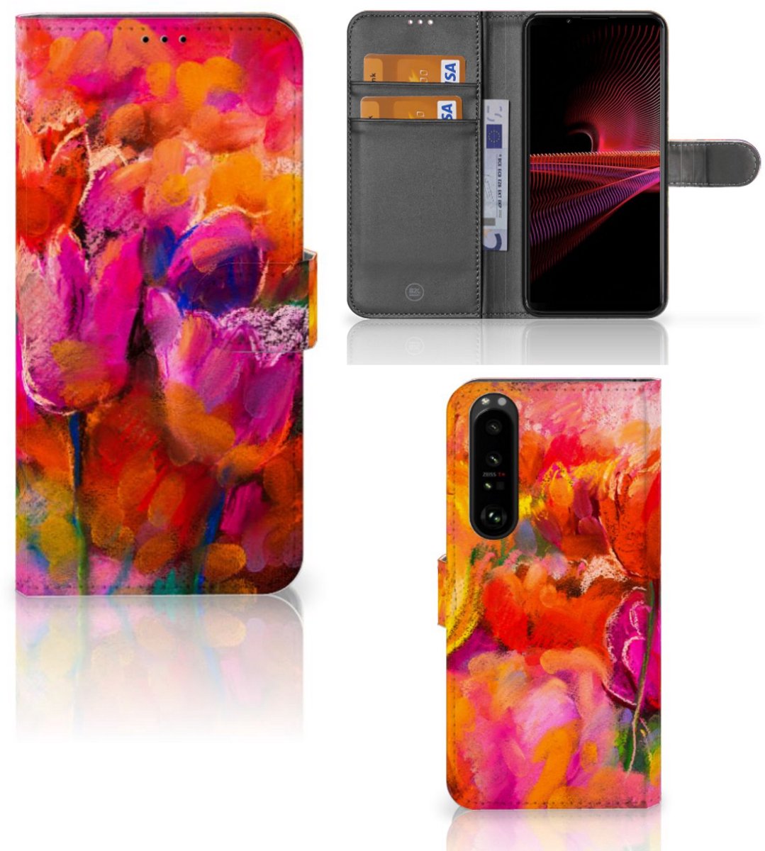 Hoesje Sony Xperia 1 III Tulips